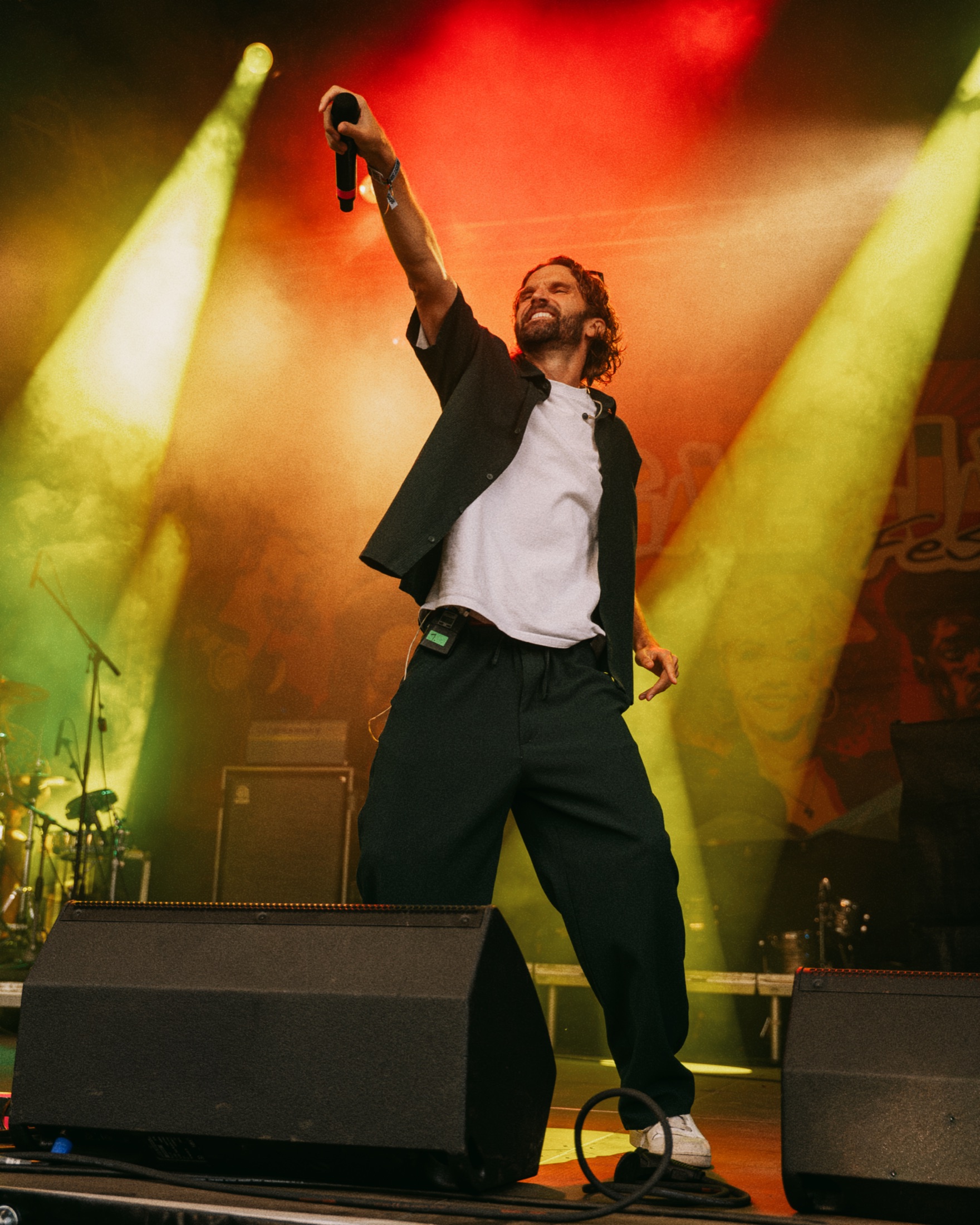 Bazil en concert au Reggae Jam Festival 2026, photographié par Alina